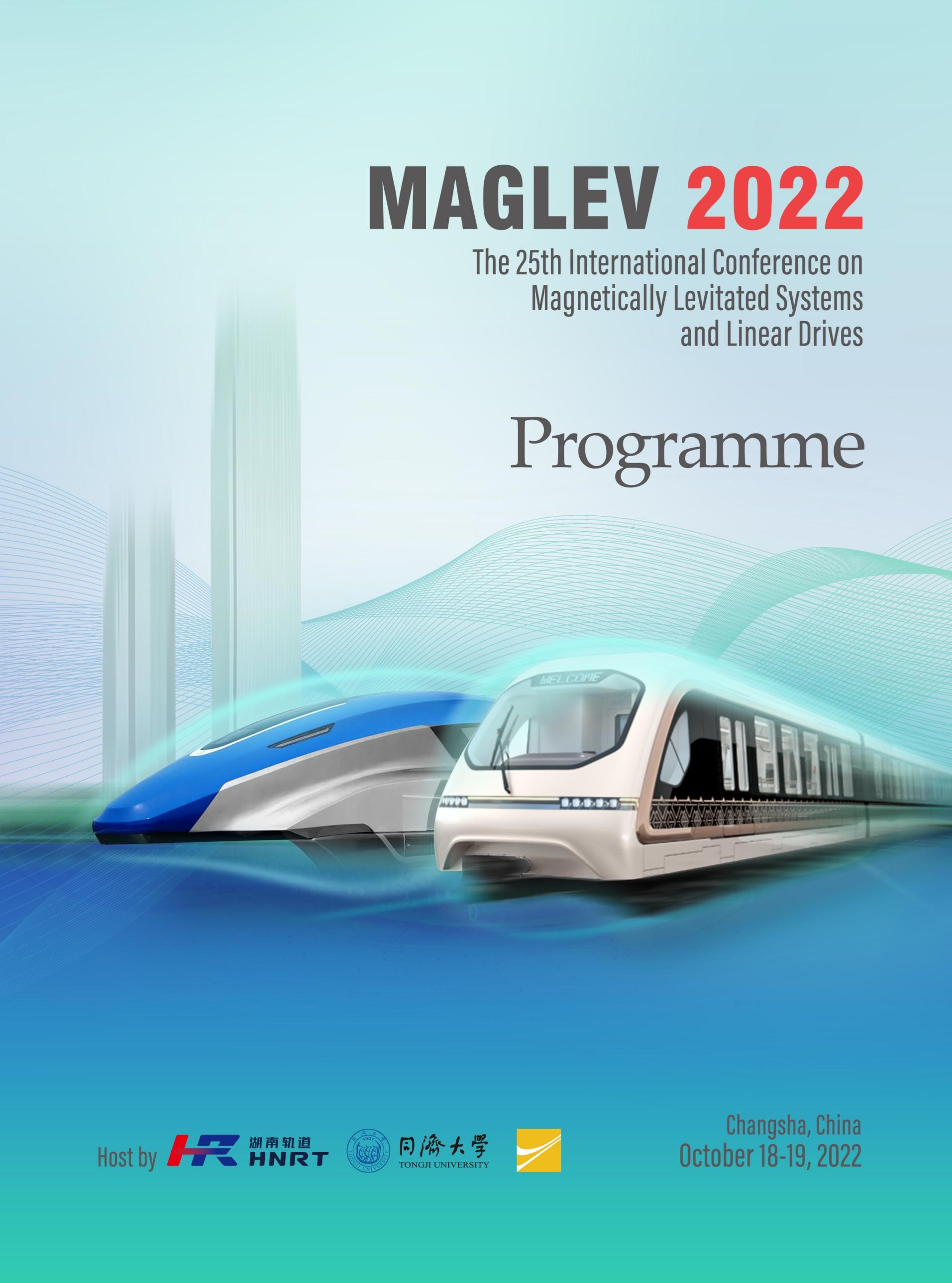 2022 Maglev China Programme Poster